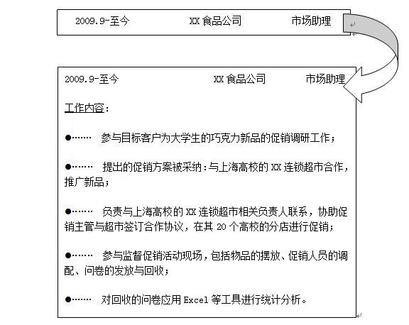 簡歷制作，讓第一份簡歷成為你的第一個閃光點